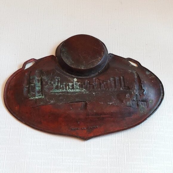 VINTAGE 1960s Ashtray CHICAGO Made in Japan - Picture 2 of 4